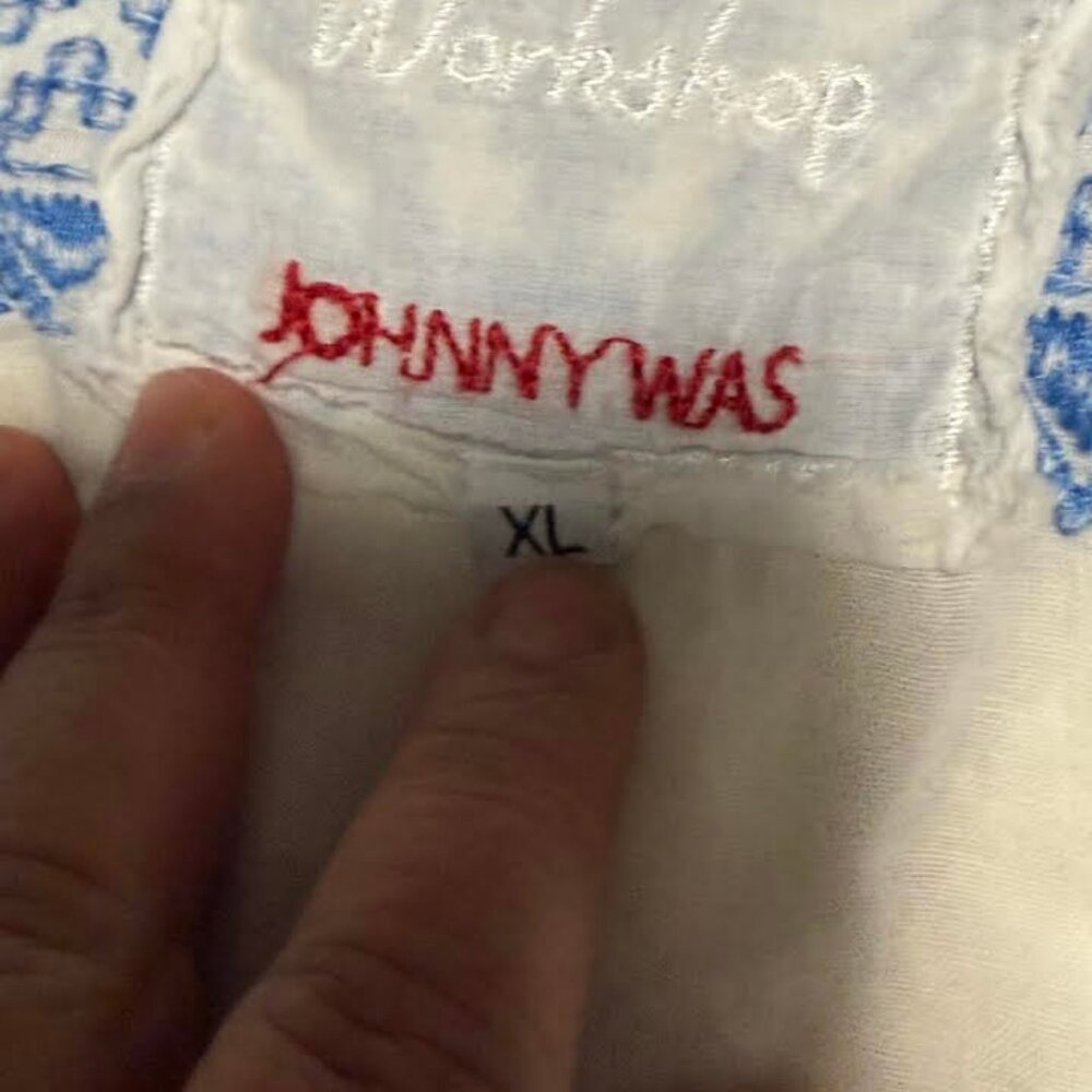 3J Workshop Johnny Was Embroidered Tunic Blouse - Picture 3 of 4